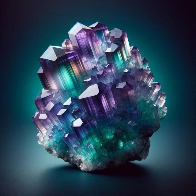 Acid grade fluorspar crystal